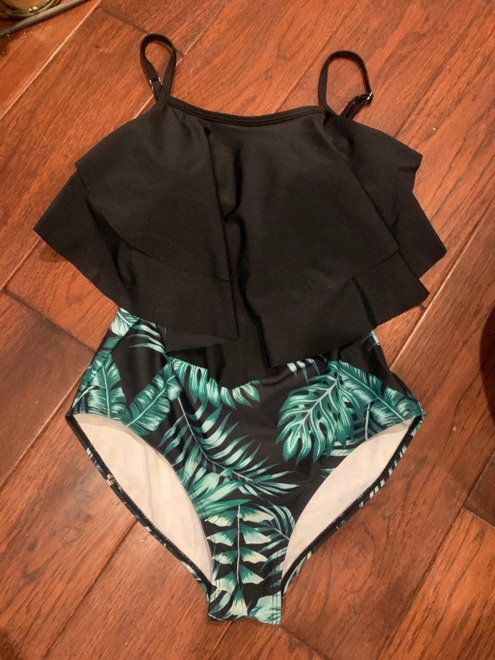 One piece swimsuit. Big girls